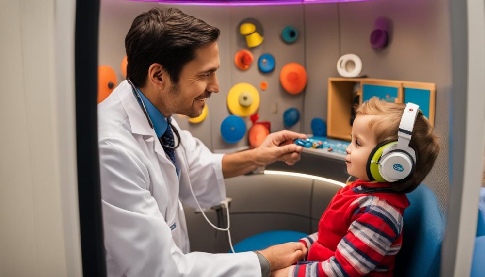 badanie słuchu u dziecka